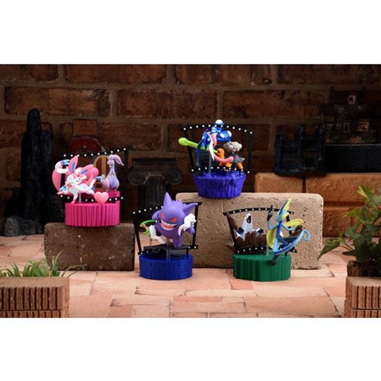 Amazon.co.jp: Diorama Figure Inteleon Pokémon Midnight Agent The