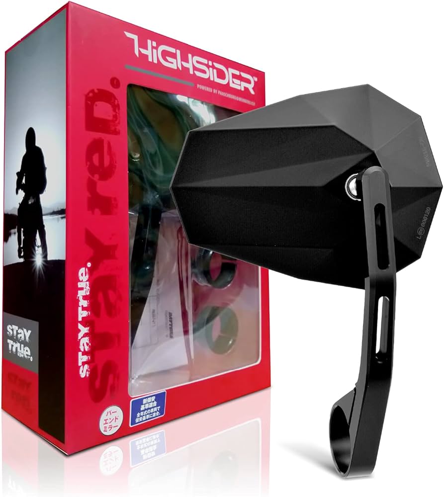 Amazon | デイトナ(Daytona) バーエンドミラー バイク 新保安基準適合