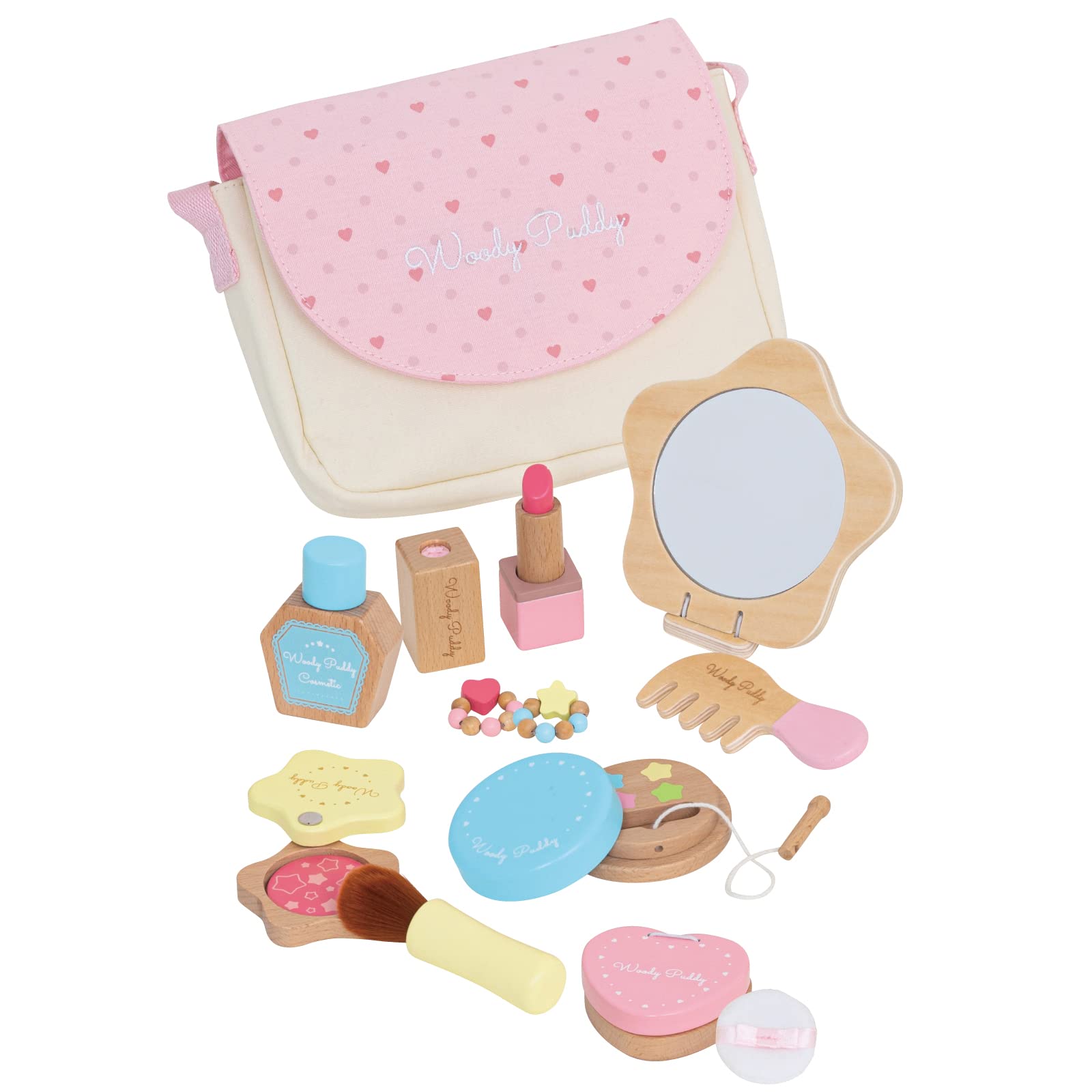 Amazon | はじめてのおままごと きらきらコスメセット マグネット 木の