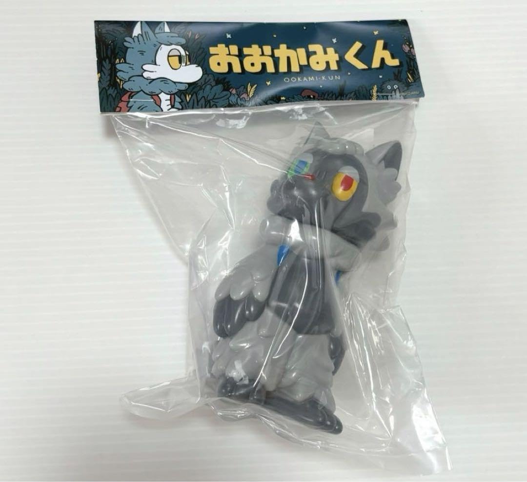 Amazon.co.jp: おおかみくん ソフビ ゲームカラー GAME COLOR GRAY