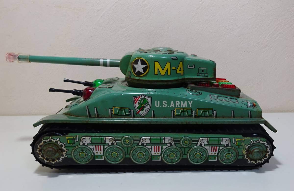 Amazon | TAIYOブリキ戦車M-4 U.S.ARMY ORDNANCE SHERMAN修理動作品