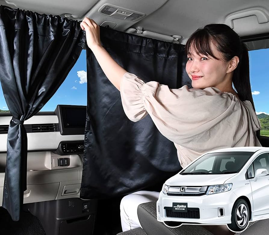 Amazon.co.jp: 車 カーテン フリード スパイク GB3/4系 GB3 GB4 GP3 日