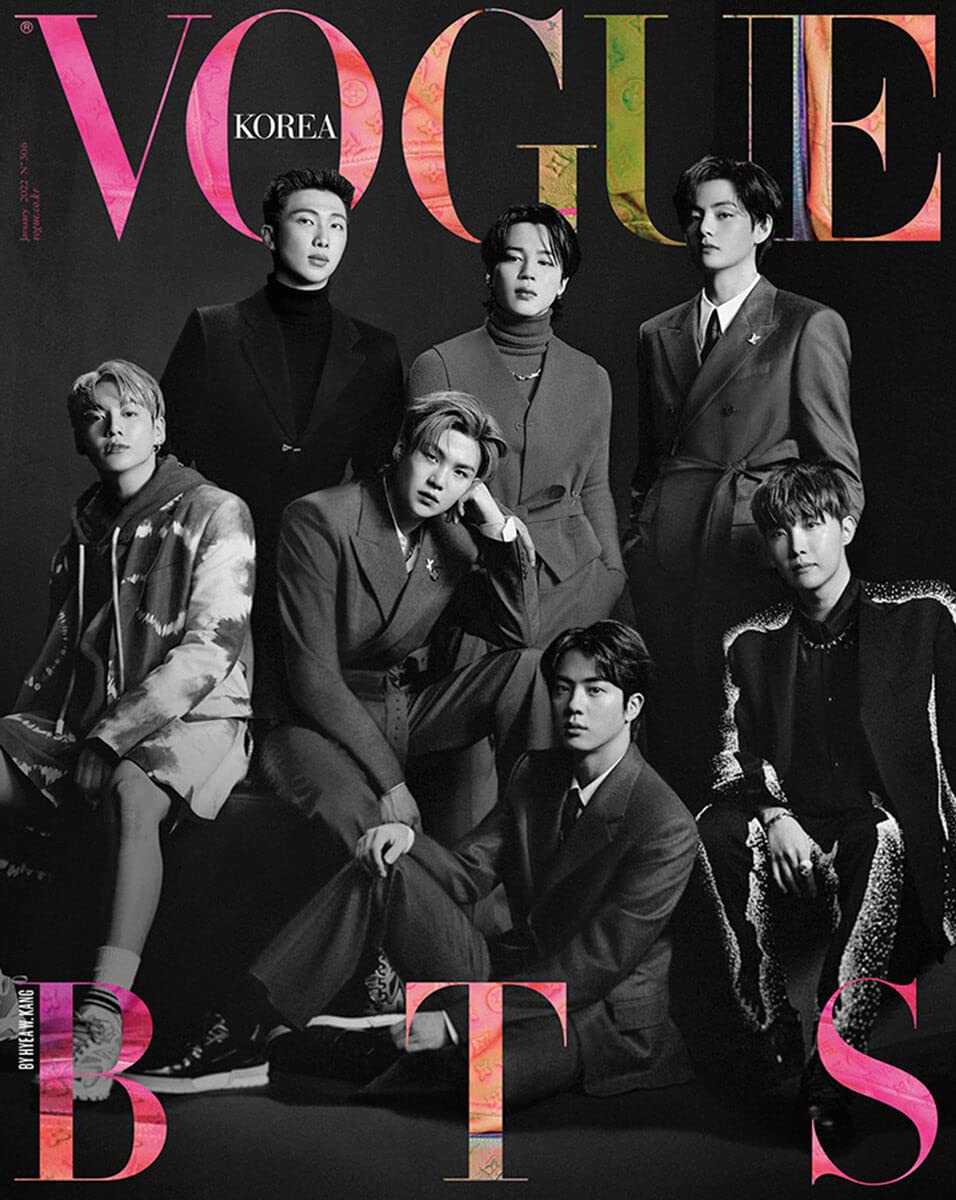 Amazon.co.jp: 韓国雑誌 VOGUE KOREA 2022年 1月号 [ 表紙 : BTS