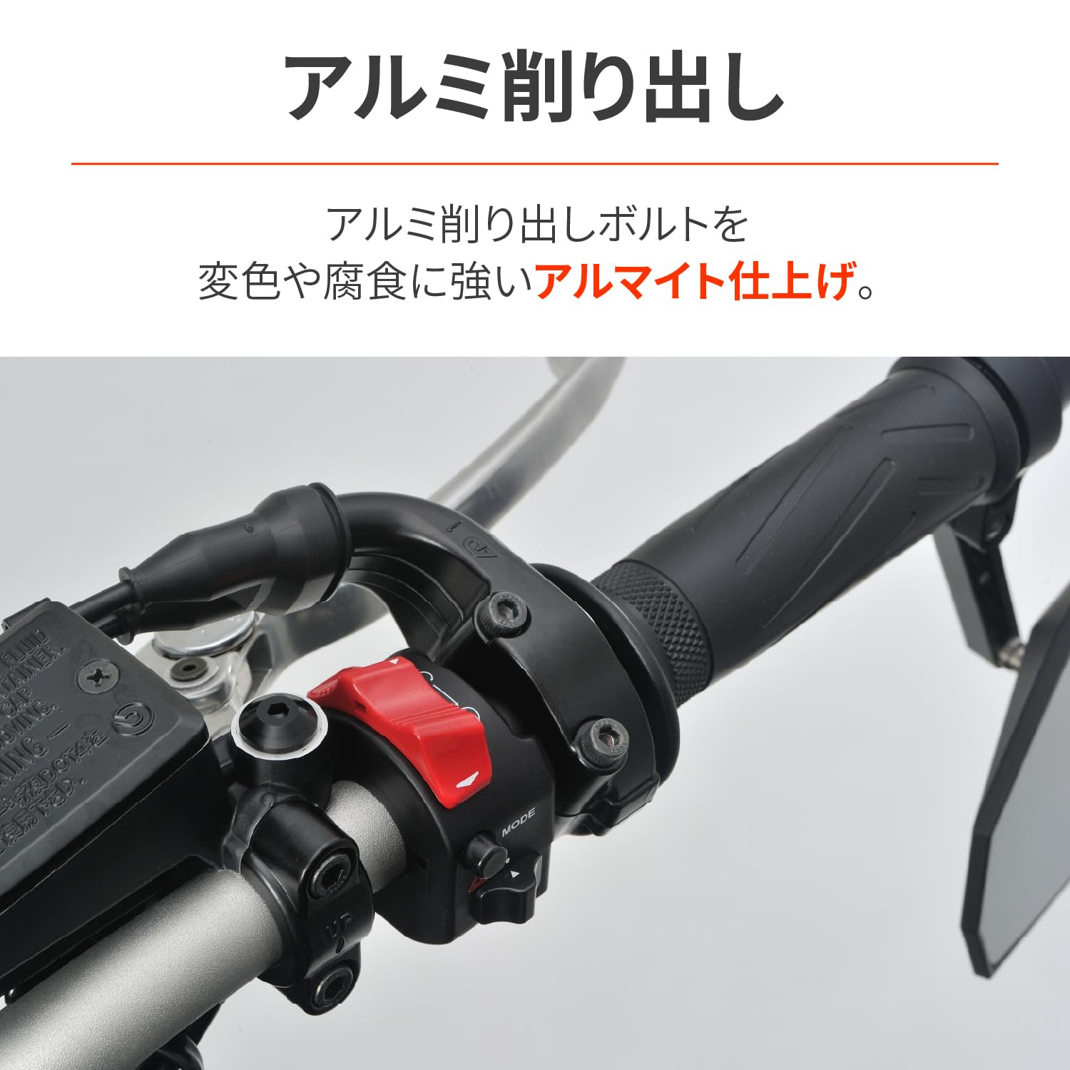 Amazon | デイトナ(Daytona) バイク キャップボルト ミラー 穴埋め 逆