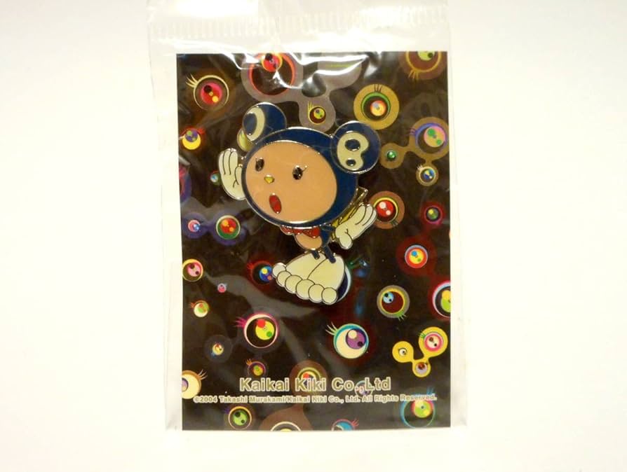 Amazon | 村上隆 カイカイキキ ピンバッジ ピンズ DOB Takashi