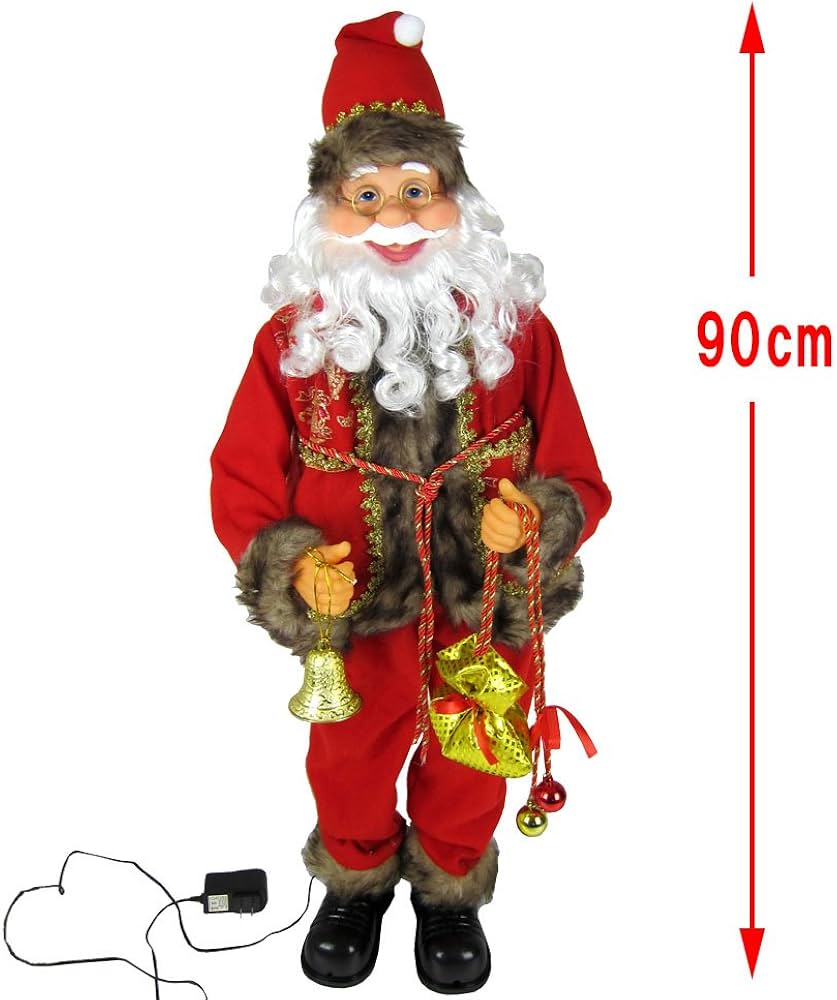 Amazon | ミュージック ダンシング サンタクロース90cm 歌うサンタ