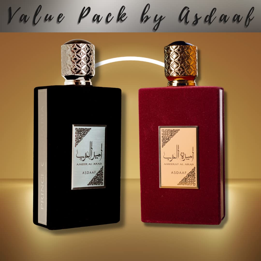Amazon.com: Asdaaf Ameer Al Arab and Ameerat Al Arabab EDP 100