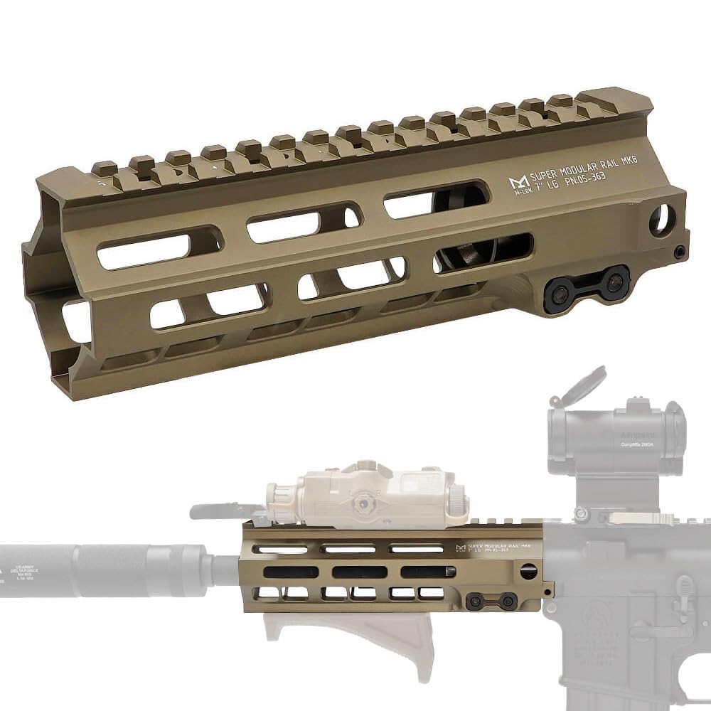 Amazon | 良品武品 東京マルイ M4シリーズ 対応 M-LOK 7インチ ハンド