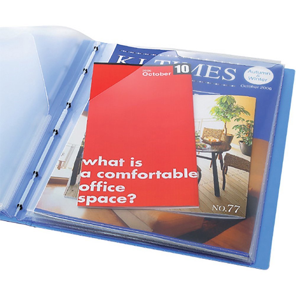 Amazon | キングジム ハ-ドクリアーファイル用ポケット(6穴) A4S 6130