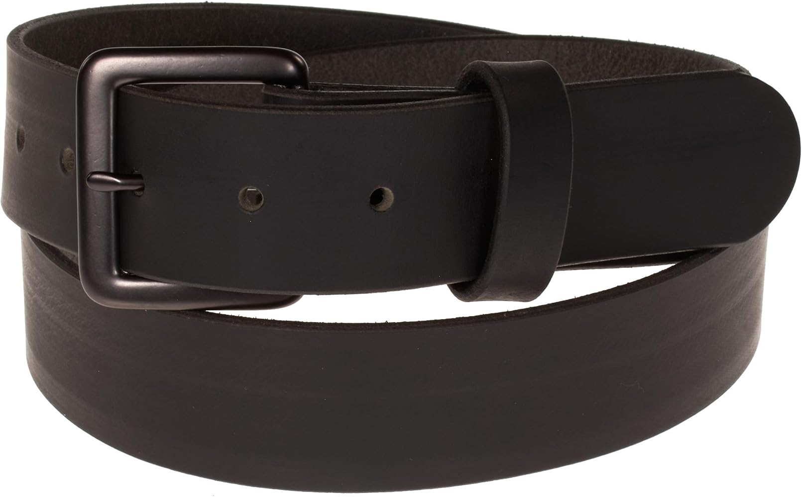 Nohma Leather, Men's Leather Belt, Made in USA, Full-Grain Leather
