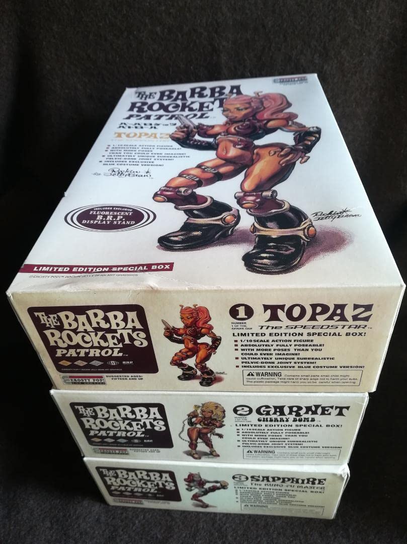 Amazon.co.jp: MEDICOM TOY THE BARBA ROCKETS PATROL 限定版 : おもちゃ