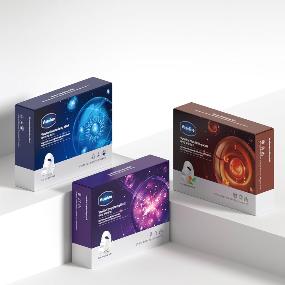 Amazon.com : Vaseline Moisturizing, Brightening, Nourishing Face