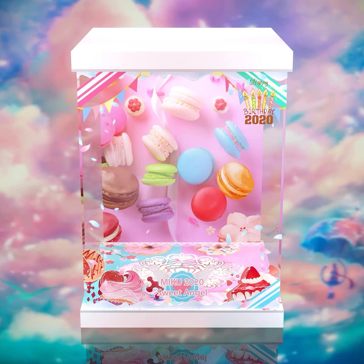 Amazon.co.jp: 専用 フィギュアケース 初音ミク Birthday 2020 Sweet