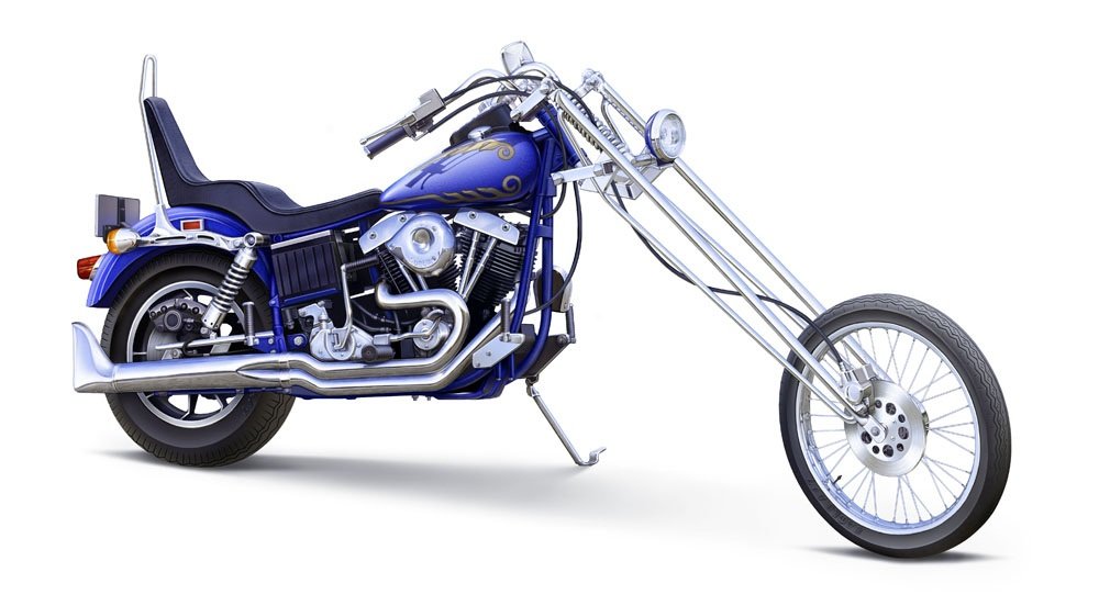 Amazon | 青島文化教材社 1/12 バイク No.87 ワイルドチョッパー