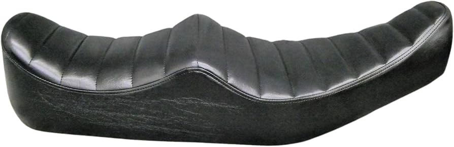 Amazon | W650 W400 黒 皮 タックロール シート/ブラック