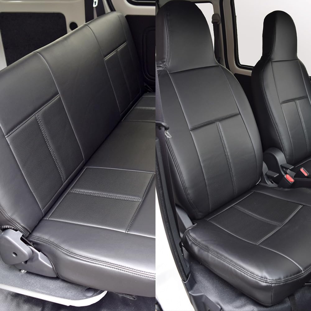 Amazon | BLESS ハイゼットカーゴ シートカバー S321 331V フロント