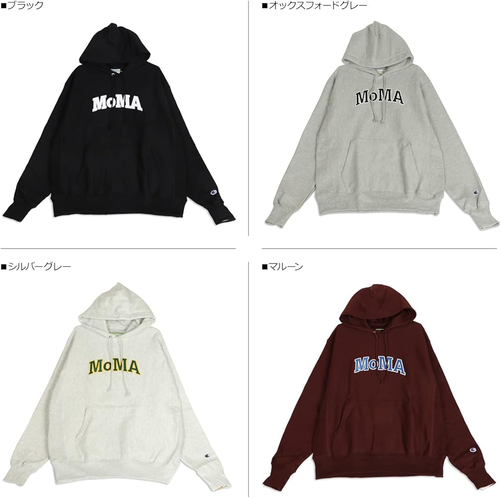 Amazon.co.jp: [チャンピオン] Champion MoMA パーカー スウェット
