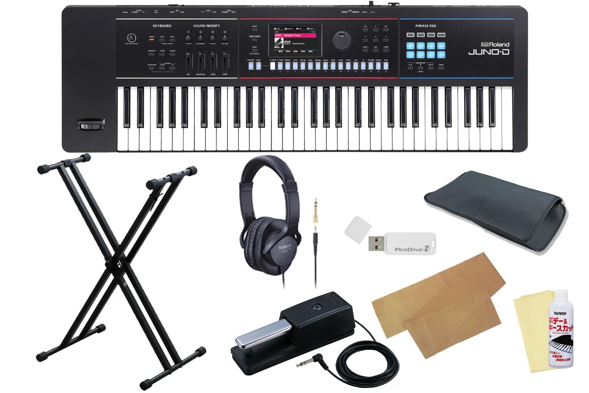 Amazon | Roland ローランド/JUNO-D6 [ペダル＆キーボードスタンド