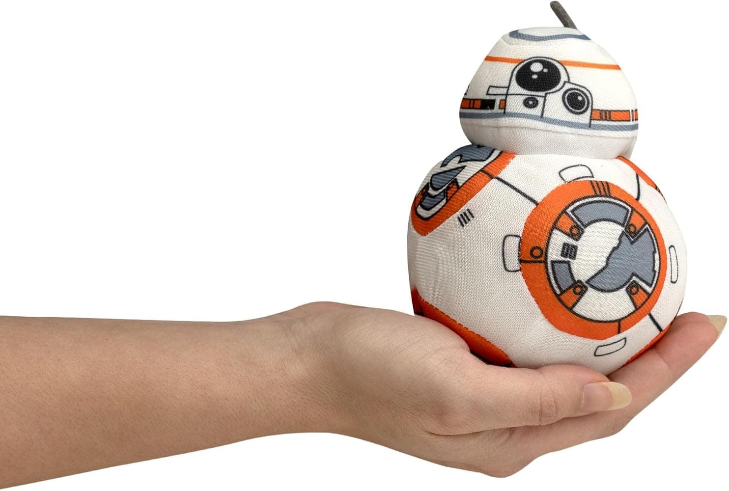 Amazon.com: Star Wars 4.5 Inch Heroez Plush Keychain | BB-8