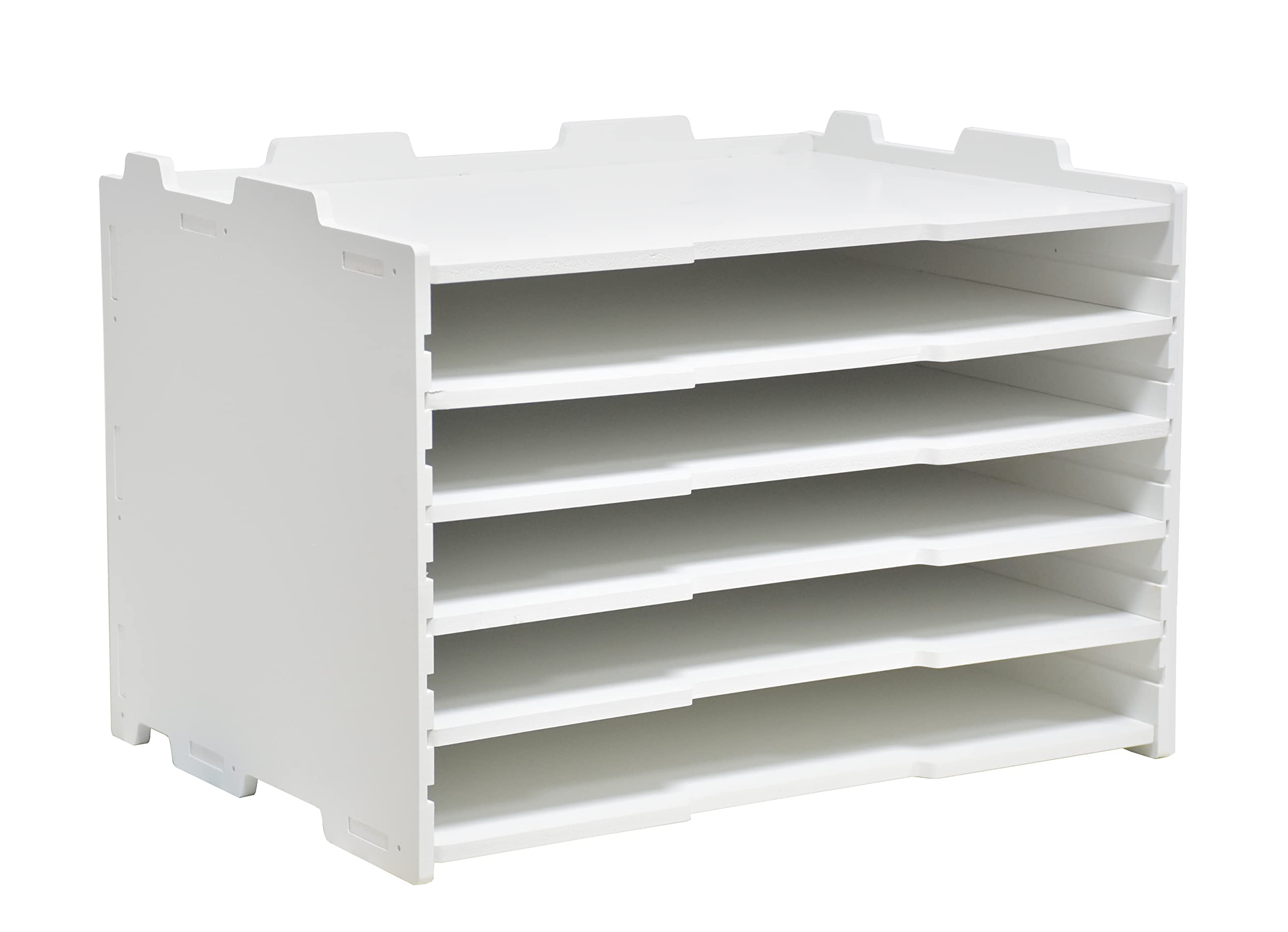 Amazon.co.jp: 書類棚 A3サイズ 木製 デスク上置き棚 レターケース