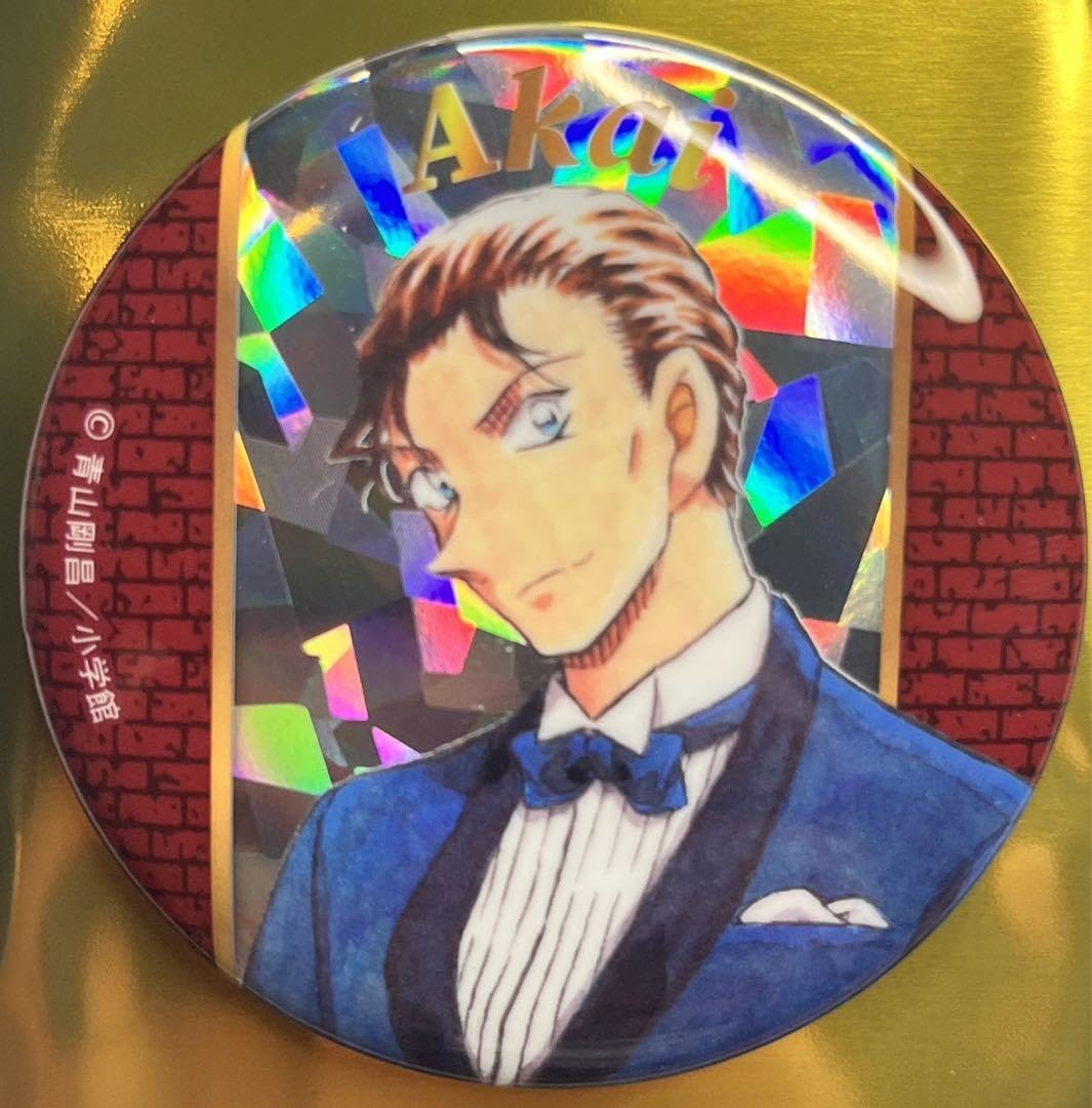 Amazon.co.jp: 赤井秀一 コナン コナン展 30周年記念 缶バッジ 缶