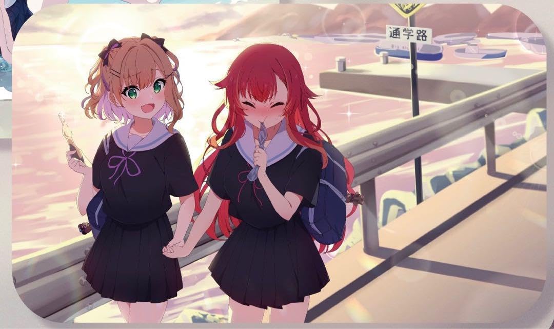 Amazon.co.jp: 胡桃のあ 猫汰つな ラバーマット プレイマット VGGC 7th