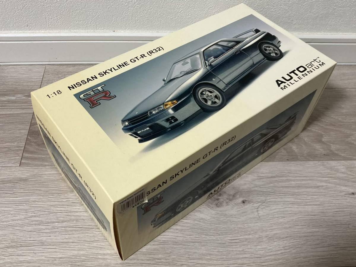 Amazon.co.jp: 絶版品 オートアート Aa 1/18 スカイライン ガンメタ GT