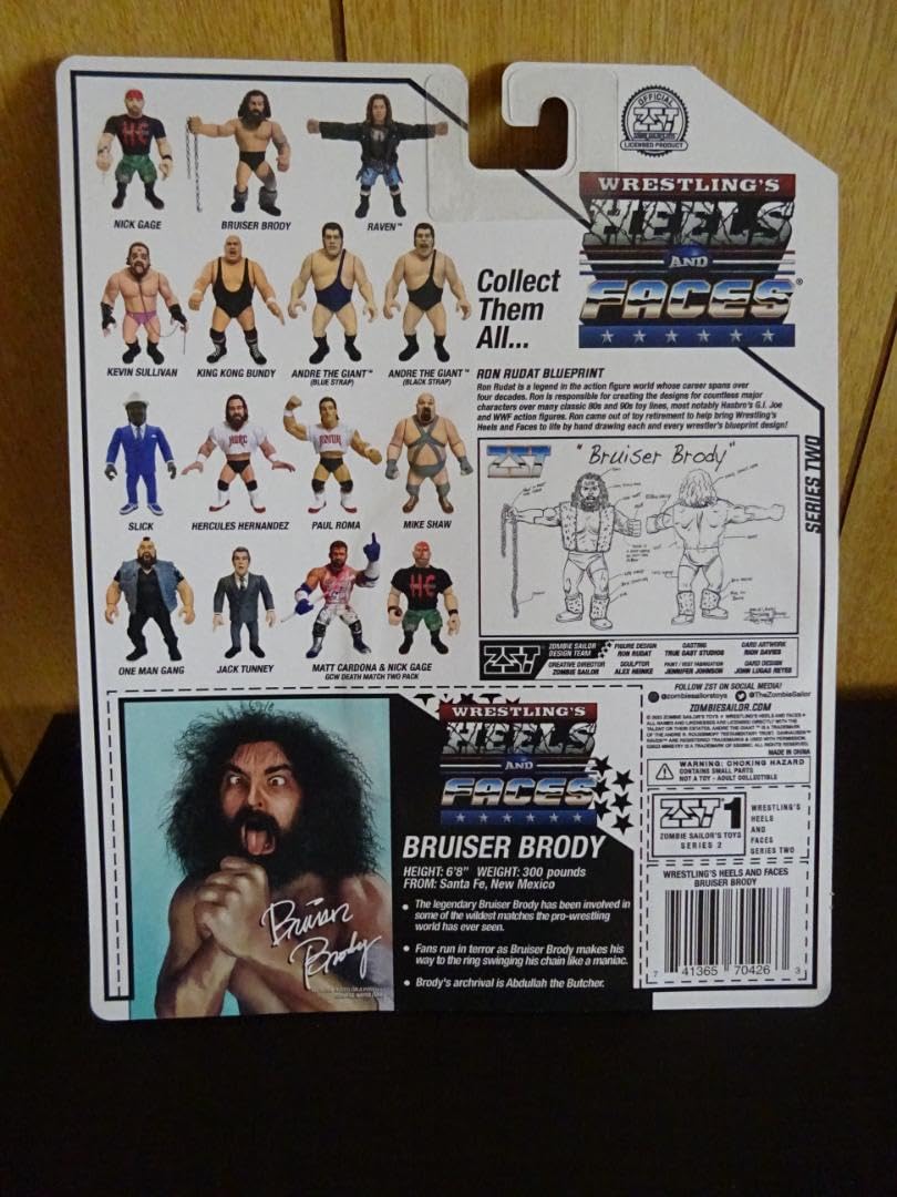 Amazon.co.jp: ブルーザー ブロディ フィギュア プロレス BRUISER