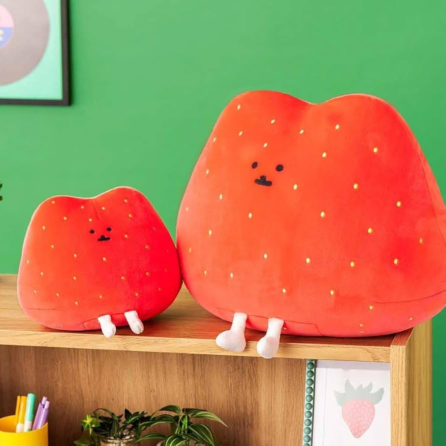 Amazon.co.jp: ナガノくじ ナガノのいちご ぬいぐるみくじ B賞 いちご