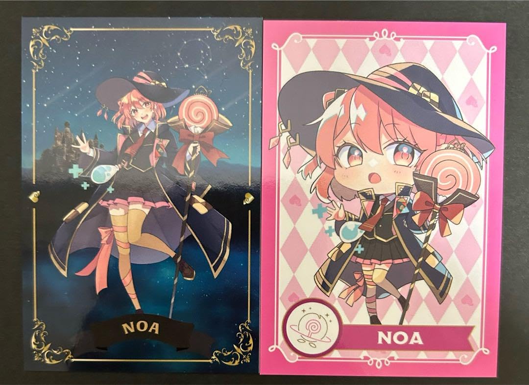 Amazon.co.jp: カラフルピーチ のあ 2枚セット トレカ 魔法学園 星降る