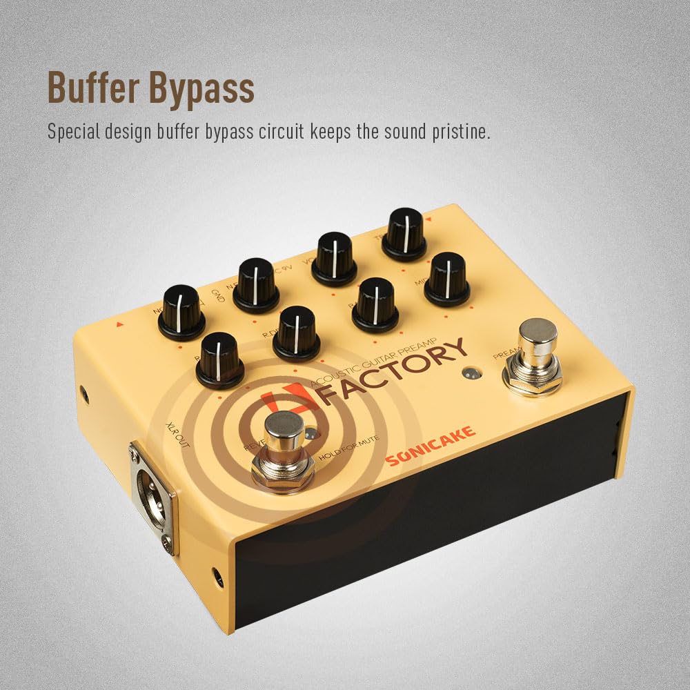 Amazon | SONICAKE プリアンプ＆リバーブ エフェクター