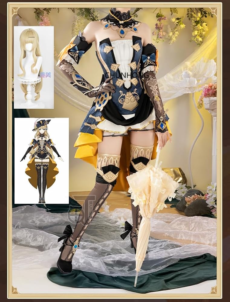 Amazon.co.jp: [KIFRAL] ウィッグ、靴付き 原神Genshin Impact Navia