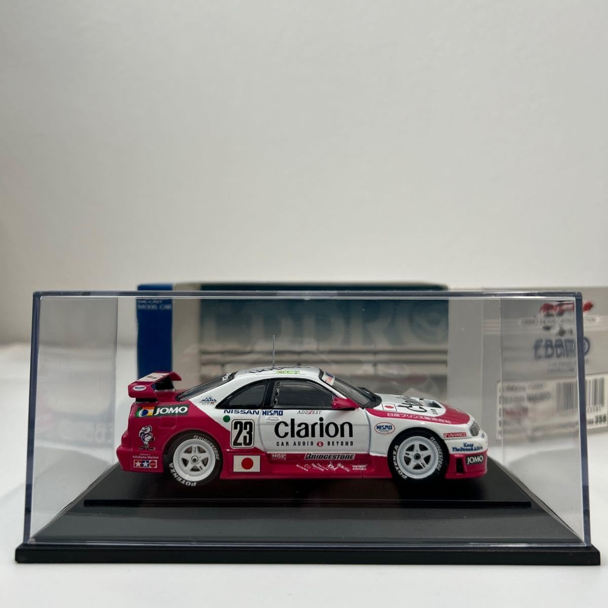 Amazon | EBBRO 1/43 Clarion NISMO NISSAN SKYLINE GT-R LM #23 1995