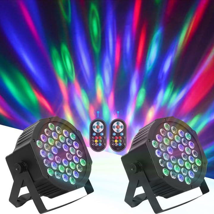 Amazon.co.jp: Rxakudedo ステージライト LED 舞台照明 36W RGB DMX512