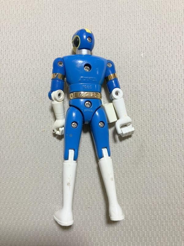 Amazon.co.jp: 2N427 チェンジマン 青 スーパー戦隊 ソフビ フィギュア