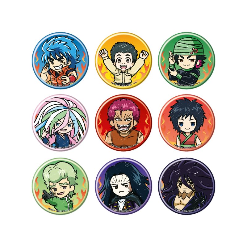 Amazon.co.jp: トリコ 01 グラフアートイラスト 缶バッジ 9個入りBOX