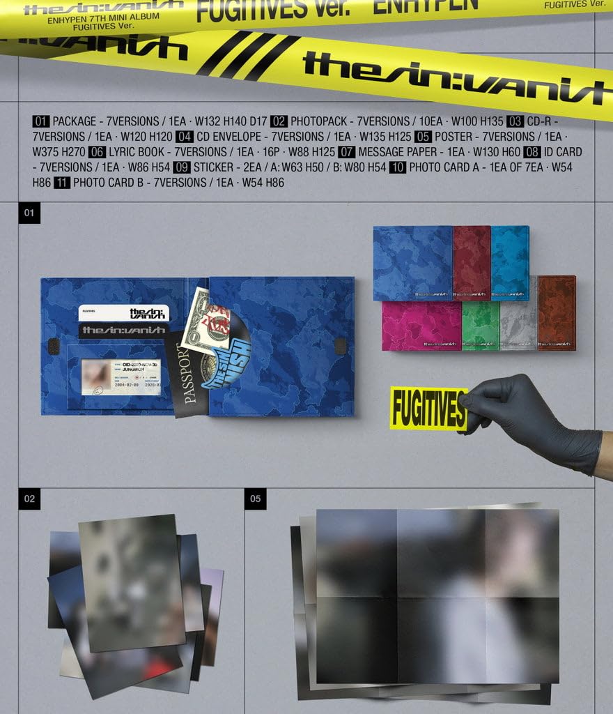 Amazon.co.jp: エンハイプン EN-HYPEN The Sin : Vanish [Fugitives