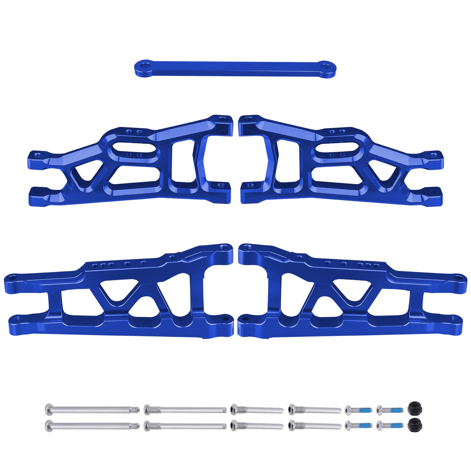 Amazon.com: Hobbypark Front & Rear Aluminum Suspension Arms w/Tie