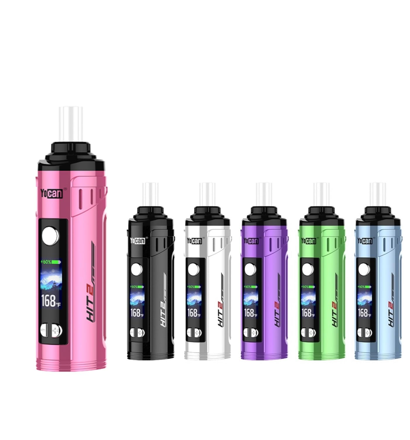 Amazon.co.jp: ヴェポライザー Yocan HIT2 DryHerb Vaporizer 1800mAh