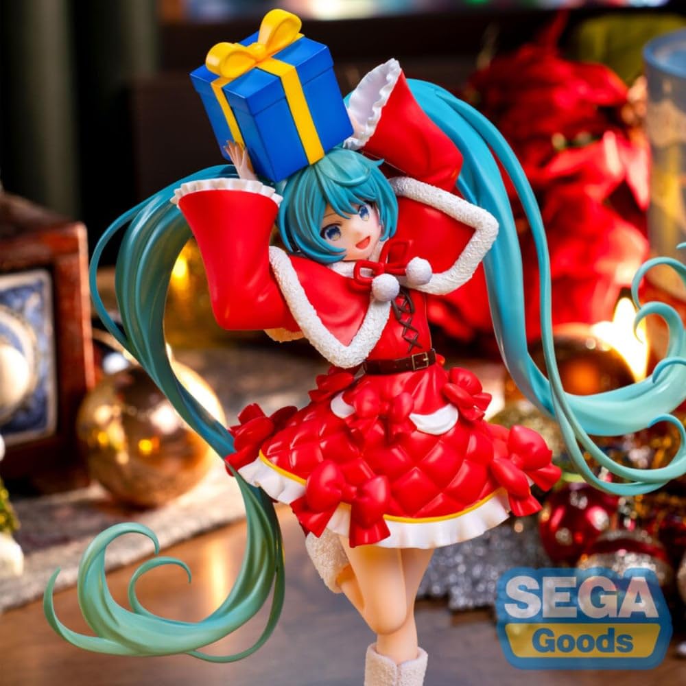 Amazon.co.jp: セガ 初音ミク クリスマス 2024 Ver.Fig.19cm 初音ミク