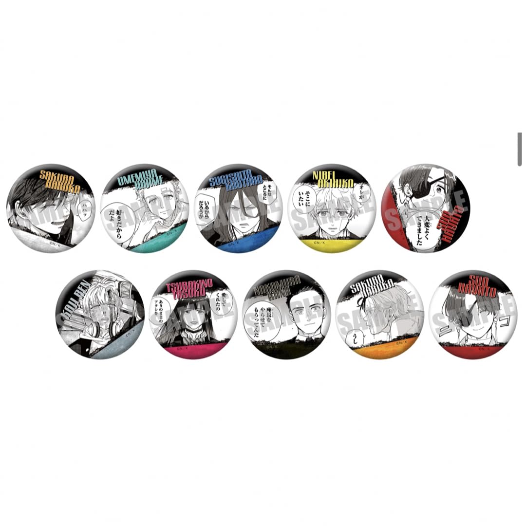 ウィンブレ ジュエリー缶バッジ box 未開封 ウィンドブレイカー 第二弾