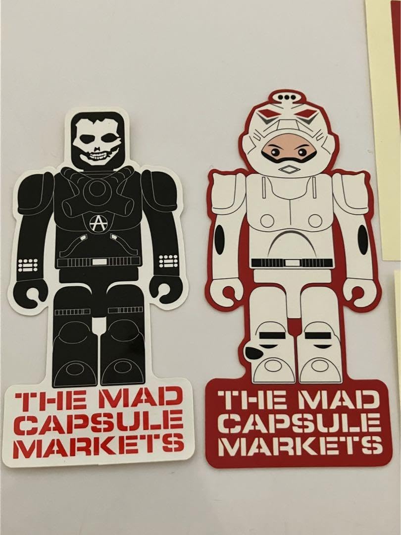 Amazon.co.jp: マッドカプセルマーケッツ ステッカー 4枚 : おもちゃ