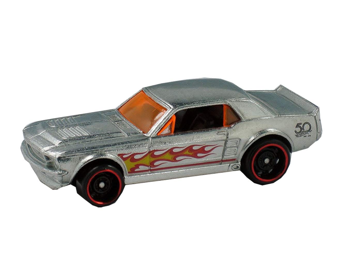 Amazon | Hot Wheels ZAMAC '67 Ford Mustang Coupe 1/8 50TH