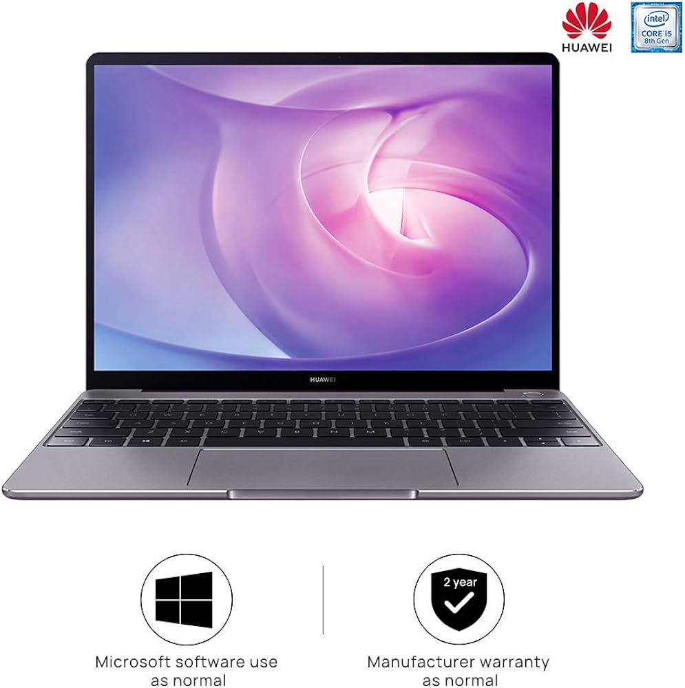 HUAWEI MateBook 13-Inch Laptop with 2K FullView Screen - Intel