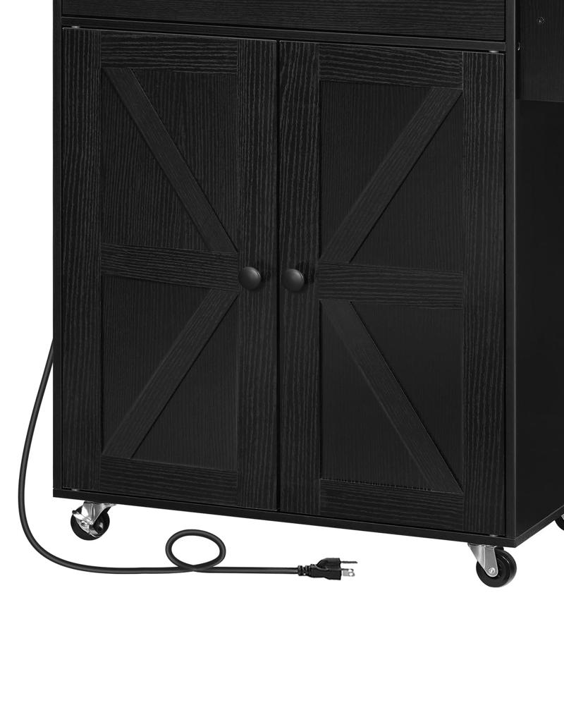 Amazon.com: HOOBRO Kitchen Island with Power Outlet, Kitchen