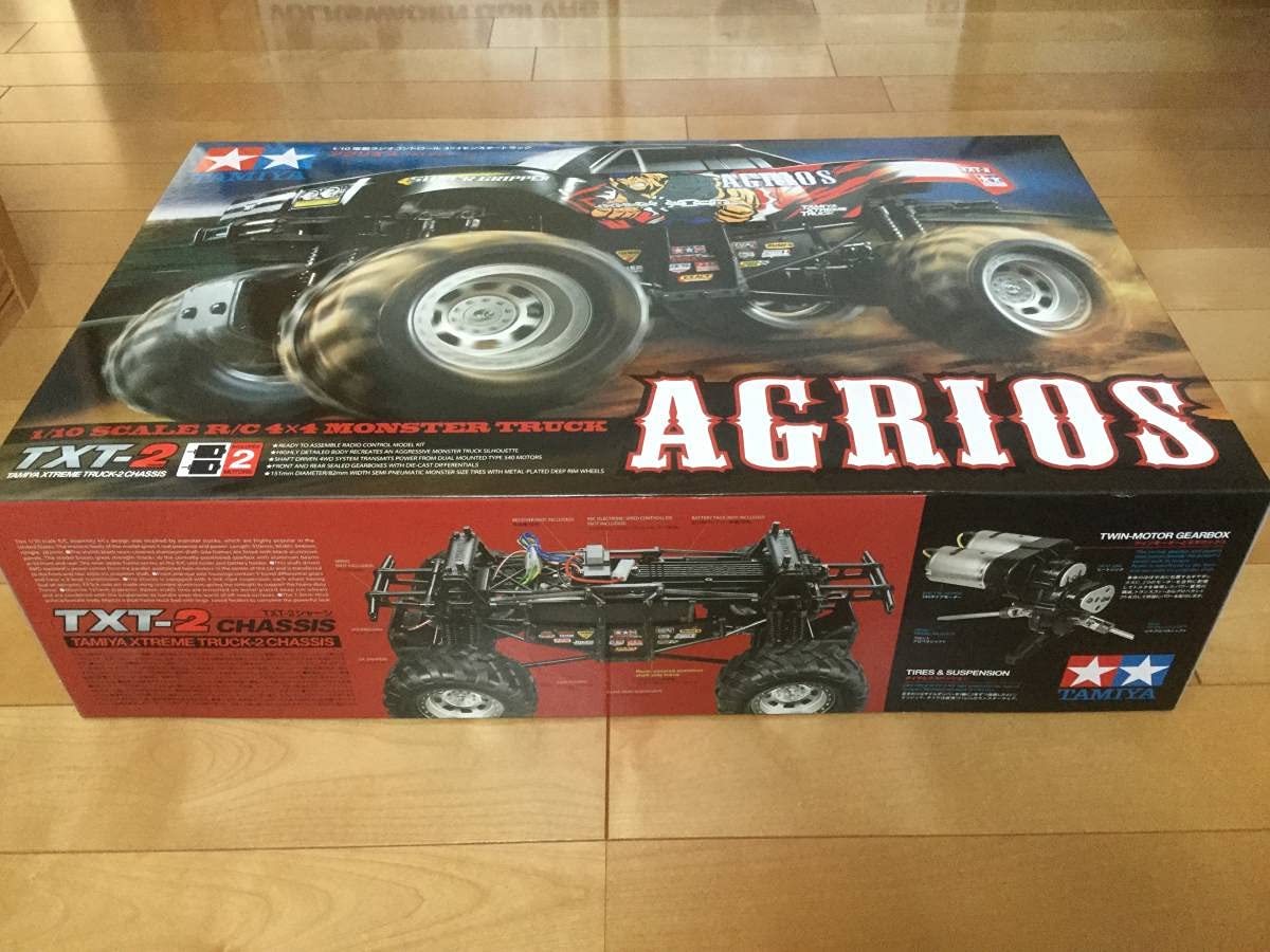 Amazon.co.jp: タミヤ 1/10 電動RC 4×4 モンスタートラックアグリオス