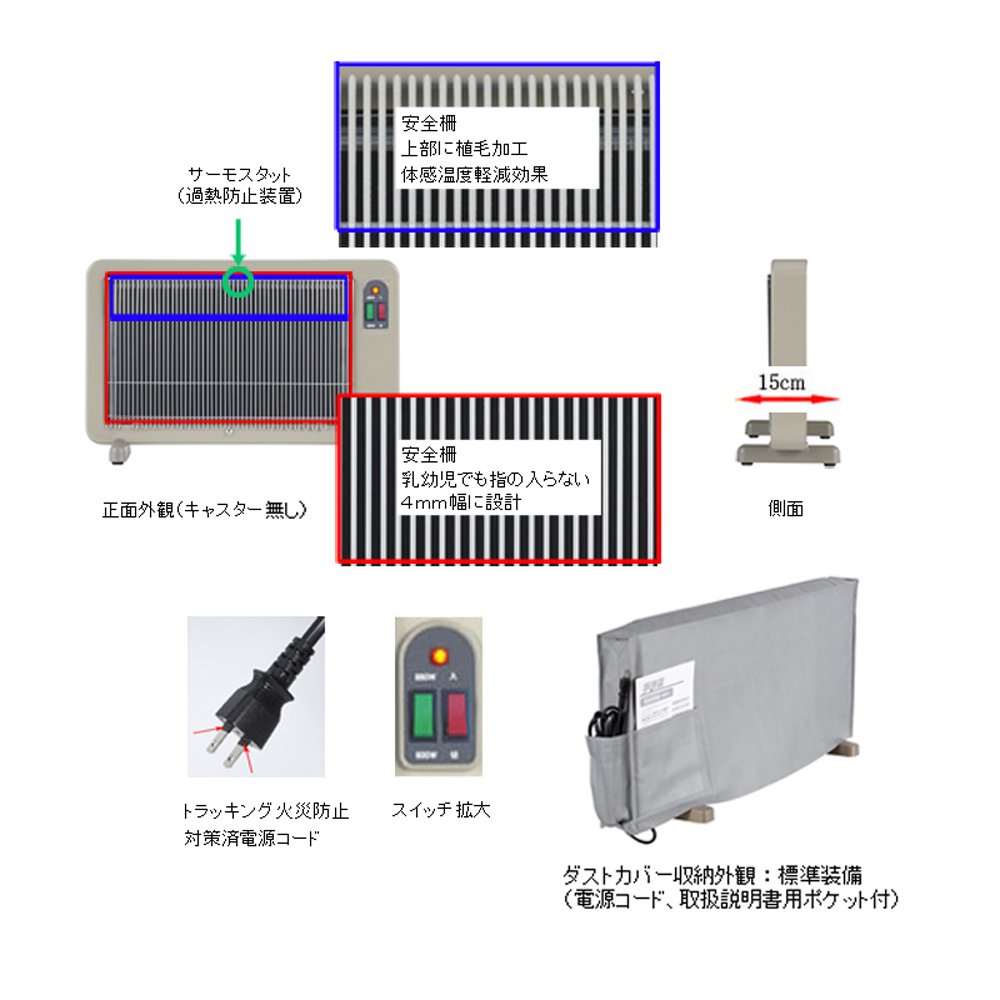 Amazon | 夢暖望 400型 (ベージュ) 累計販売台数26万台突破 日本製 遠