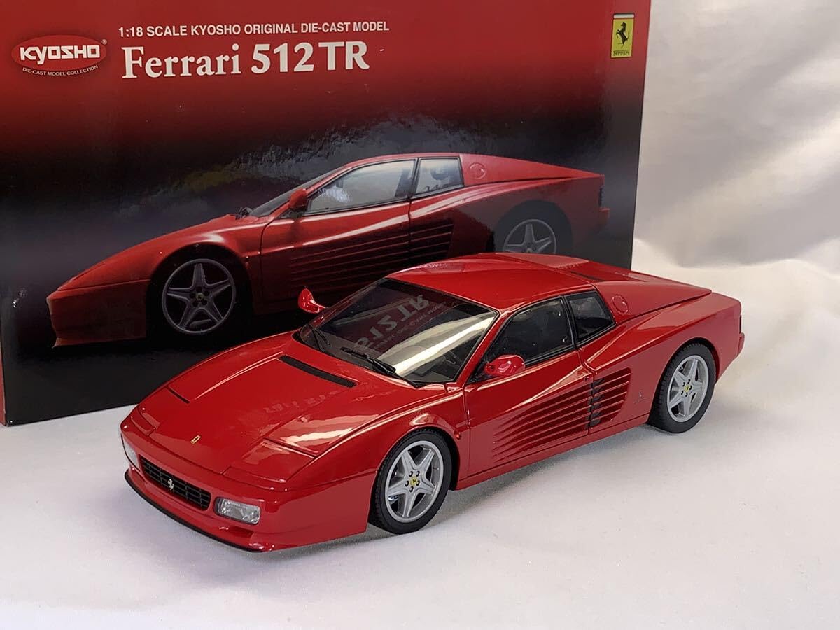 Amazon.co.jp: 品 京商 1 18 フェラーリ 512TR レッド Kyosho Ferrari