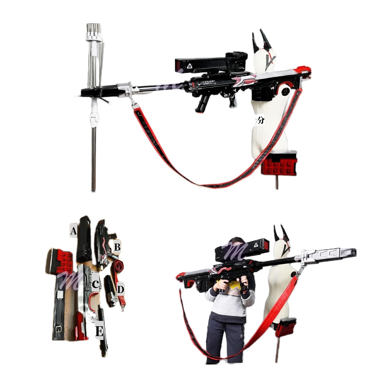 Amazon.co.jp: レッドフード コスプレ道具 スナイパーライフル 勝利の