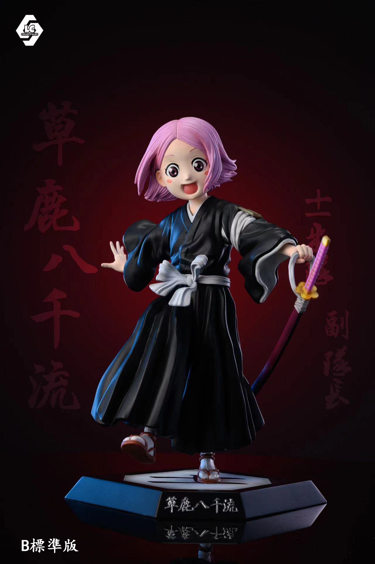 Amazon.co.jp: 更木剣八 草鹿やちる フィギュア 1/6スケール 塗装済み